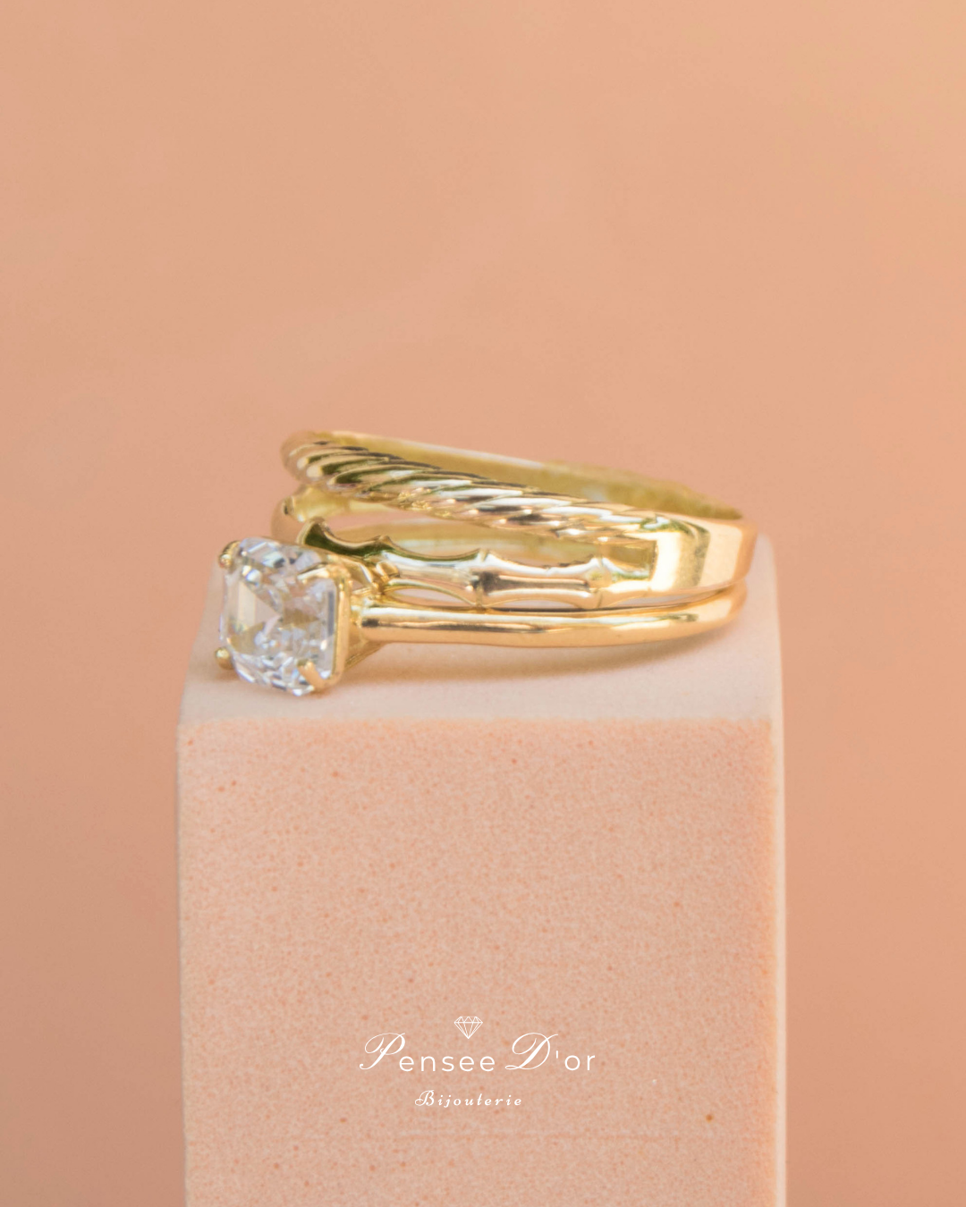 Bague Mariage Quiero en Or