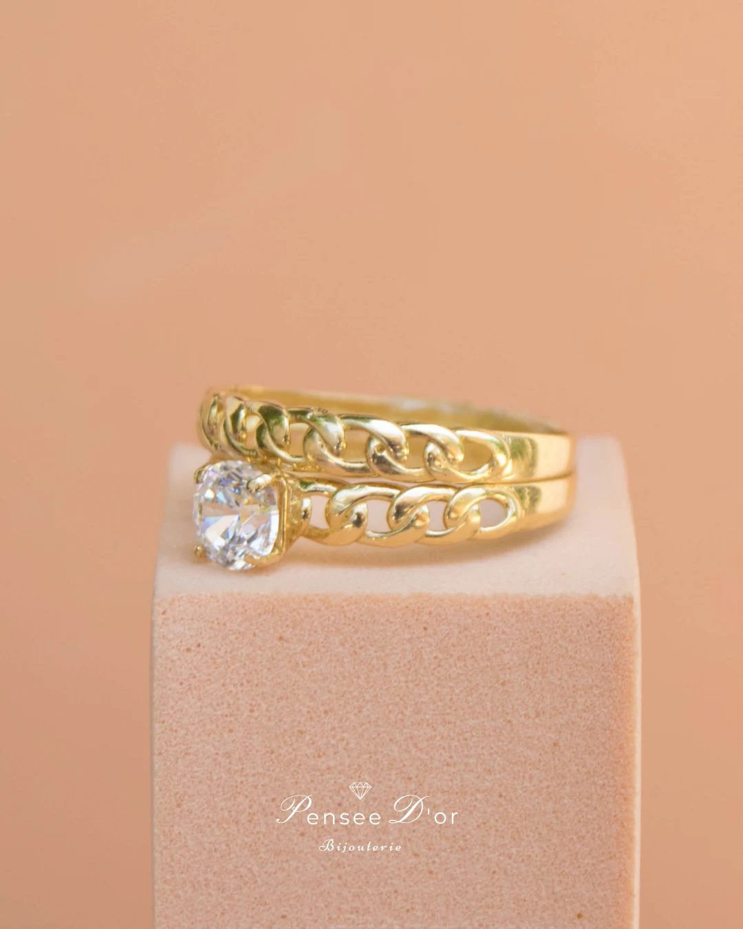 Bague Mariage Nœud d’Or